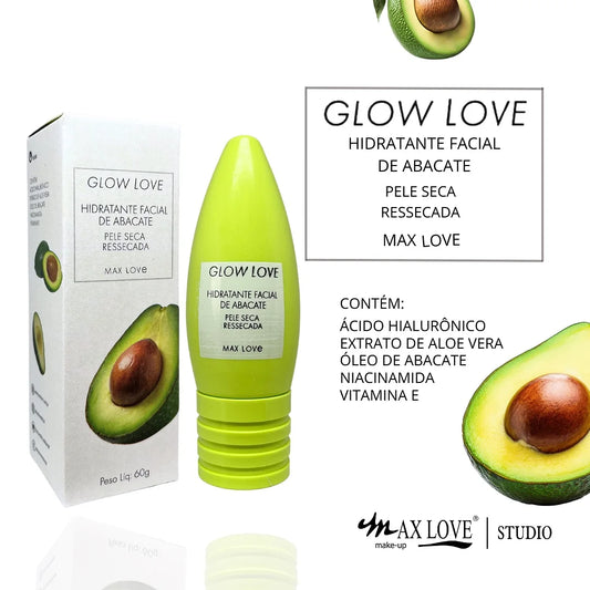 Hidratante Facial Glow Love Abacate Max Love